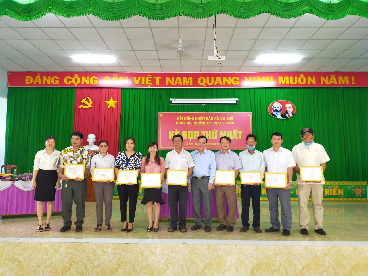HĐND xã Cư Suê khóa XII, nhiệm kỳ 2021 - 2026